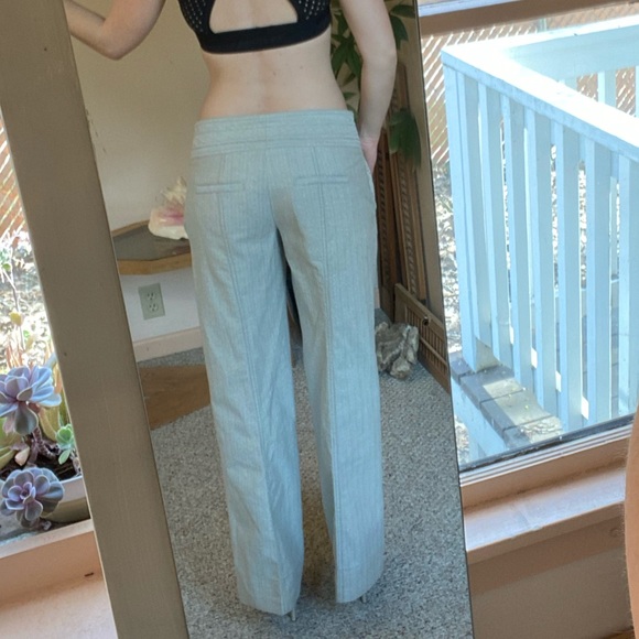 Nanette Lepore pants 2 Cream/beige Metallic gold - Picture 4 of 8